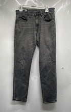 Load image into Gallery viewer, Gap Mens Black Denim Dark Wash Pockets Slim Fit Straight Leg Jeans Size 31x30