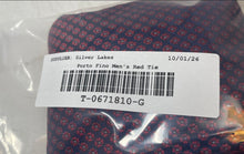 Load image into Gallery viewer, Portofino Collection Mens Blue Red Floral Silk Adjustable Long Designer Tie