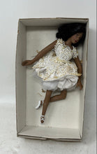 Load image into Gallery viewer, Dillard's Trimmings Porcelain Ballerina Ballet Doll Ornament With White Dress