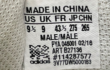 Load image into Gallery viewer, Adidas Mens Superstar B27136 White Low Top Lace-Up Sneaker Shoes Size 9.5