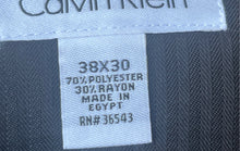 Load image into Gallery viewer, Calvin Klein Mens Brown Straight Leg Dress Pants Size 38x30 With Tag