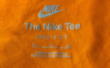 Load image into Gallery viewer, Nike Womens Orange Junior Miami Dolphins Long Sleeve Pullover T-Shirt Size XL