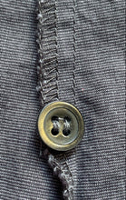 Load image into Gallery viewer, Alfani Womens Gray Cotton Long Sleeve Collared Button-Up Shirt Size 8