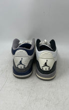 Load image into Gallery viewer, Nike Boys Air Jordan 3 DM0967-106 White Gray Lace-Up Sneakers Shoes Size 6.5Y