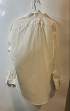 Load image into Gallery viewer, Nordstrom Mens Off White Tech-Smart Trim Fit Long Sleeve Dress Shirt Size 17