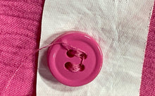 Load image into Gallery viewer, Zara Womens Pink Short Sleeve Button Front Collared Blouse Top Size XS