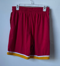 Load image into Gallery viewer, NBA Mens Red Miami Heat Elastic Waist Pull-On Basketball Shorts Size Medium