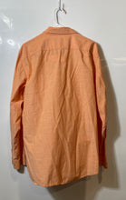 Load image into Gallery viewer, Banana Republic Mens Orange Long Sleeve Standard Fit Button-Up Shirt Size Large