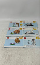 Load image into Gallery viewer, Lot Of 6 Pcs Lego Creator 3-In-1 Building & Block Instruction Manuals Booklets