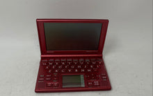 Load image into Gallery viewer, Sharp Papyrus PW-AT770 Red Portable Electronic Dictionary Not Tested