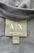Load image into Gallery viewer, Authentic Armani Exchange Mens Navy Blue Cotton Short Sleeve T-Shirt Size XL