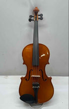Load image into Gallery viewer, Brown Right-Handed 4 String Acoustic Violin With Bow In Hard Case