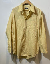 Load image into Gallery viewer, Authentic Christian Dior Mens Yellow Long Sleeve Dress Shirt Size 16.5-33