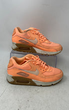 Load image into Gallery viewer, Nike Womens Air Max 90 Peach Low Top Lace-Up Sneaker Shoes Size 6