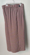 Load image into Gallery viewer, Zara Trf Collection Womens Multicolor Printed Wide Leg Cropped Pants Size XL
