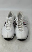 Load image into Gallery viewer, Nike Womens Soft Spike 418355-106 White Lace-Up Low Top Sneaker Shoes Size 6.5