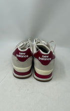 Load image into Gallery viewer, New Balance Mens 574 V2 ML574TE2 White Burgundy Lace-Up Sneaker Shoes Size 13D