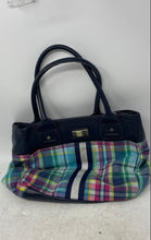 Load image into Gallery viewer, Tommy Hilfiger Womens Multicolor Plaid Double Handle Shoulder Bag