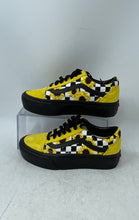 Load image into Gallery viewer, Vans Unisex Old Skool Yellow Black Lace-Up Sneaker Shoes Size M3.5 W5
