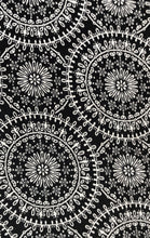 Load image into Gallery viewer, Tommy Hilfiger Womens Black White Floral Print 3/4 Bell Sleeve A-Line Dress Sz 6