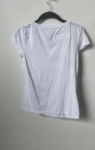 Load image into Gallery viewer, Armani Exchange Womens White Short Sleeve Round Neck Graphic T-Shirt Size S