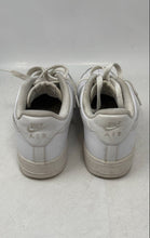 Load image into Gallery viewer, Nike Mens Air Force 1 07 CW2288-111 White Leather Lace-Up Sneaker Shoes Size 8