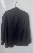 Load image into Gallery viewer, Duemila By Sandro Zanella Mens Black Single-Breasted Three-Button Blazer Size 52