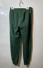 Load image into Gallery viewer, Jordan Boys Green Fleece Pockets Stretch Tapered Drawstring Jogger Pants Size M