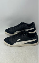 Load image into Gallery viewer, Puma Mens Club 5V5 395104-02 Black White Suede Lace-Up Sneakers Shoes Size 9