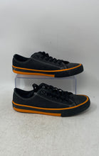 Load image into Gallery viewer, Harley-Davidson Womens Roarke Black Orange Low Top Lace-Up Sneaker Shoes Size 8