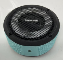 Load image into Gallery viewer, Soundcandy Aqua Splash 5.0 PC3050BL Black Teal Smart Speaker Not Tested NCL
