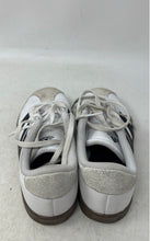 Load image into Gallery viewer, Adidas Kids VL Court 3.0 White Brown Black Lace-Up Low Top Sneaker Shoes Size 2