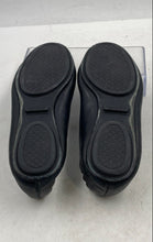 Load image into Gallery viewer, Authentic Tory Burch Womens Black Leather Ballet Flats Size 8M Damaged