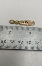 Load image into Gallery viewer, XO Heart Gold-Tone Pendant Weight 1.3g (NCL)