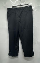 Load image into Gallery viewer, Perry Ellis Mens Black Wool Pleated Pockets Portfolio Dress Pants Size 44X30