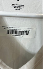 Load image into Gallery viewer, Armani Exchange Mens White Regular Fit Short Sleeve Pullover T-Shirt Size L
