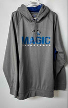 Load image into Gallery viewer, NBA Mens Gray Orlando Magic Long Sleeve Basketball Pullover Hoodie Size 2XL