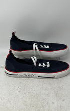 Load image into Gallery viewer, Tommy Hilfiger Womens Gessie Blue White Lace-Up Sneaker Shoes Size 9M