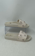 Load image into Gallery viewer, Kate Spade New York Womens White Spring Flower Embellished Slide Sandals Size 9B
