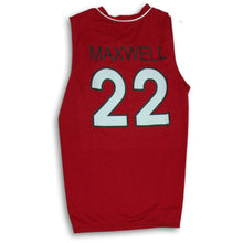 Load image into Gallery viewer, Augusta Sportswear Mens Red Northside Vernon Maxwell #22 Basketball Jersey Sz L