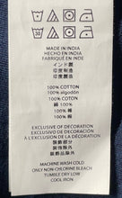 Load image into Gallery viewer, Michael Kors Mens Navy White Short Sleeve Pullover T-Shirt Size Medium