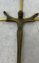Load image into Gallery viewer, Collectible Hanging Religious Classic Brass And Copper Jesus On Cross