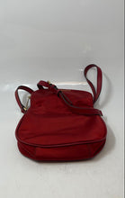 Load image into Gallery viewer, Michael Kors Womens Red Outer Pocket Adjustable Strap Medium Crossbody Purse