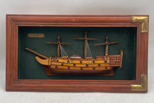 Load image into Gallery viewer, Victory Replica 1778 Ship Wall Decor Shadow Box Nautical Frame