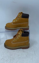 Load image into Gallery viewer, Timberland Kids Premium 6-Inch TB112809713 Brown Leather Ankle Boots Size 7