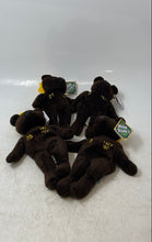 Load image into Gallery viewer, Lot Of 4 Pcs Salvino's Mixed Variety Plush Bear Bamm Beano's From 1998 Toy