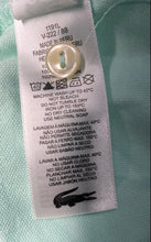 Load image into Gallery viewer, Lacoste Mens Green Short Sleeve Collared Classic Fit Polo Shirt Size L