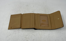 Load image into Gallery viewer, Liz Claiborne Womens Gold Brown Credit Card Slots Trifold Wallet
