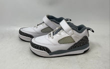 Load image into Gallery viewer, Nike Kids Jordan Spizike Low FQ3952-102 White Gray Sneaker Shoes Size 9C