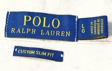 Load image into Gallery viewer, Polo Ralph Lauren Mens Beige Short Sleeve Custom Slim Fit Polo Shirt Size Large
